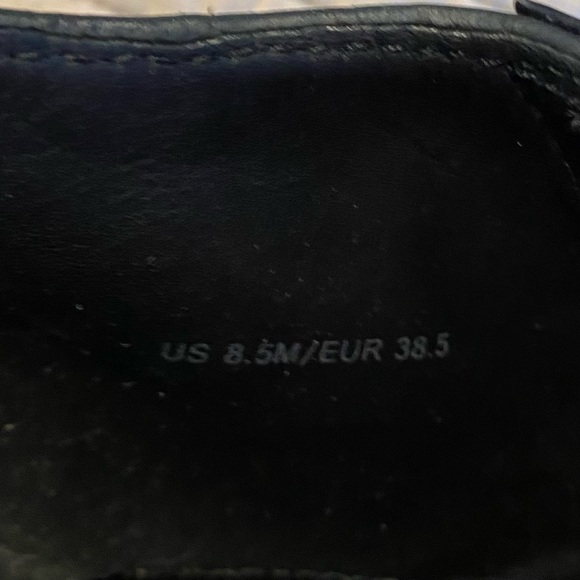 VINCE black croc alligator snake skin leather she’s her black laces white sole - Picture 2 of 6